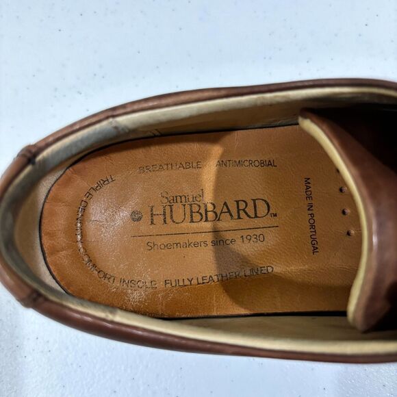 Samuel Hubbard Mens Oxford Shoes 10.5 Founder Chestnut Brown Leather Vibram Sole main image 12